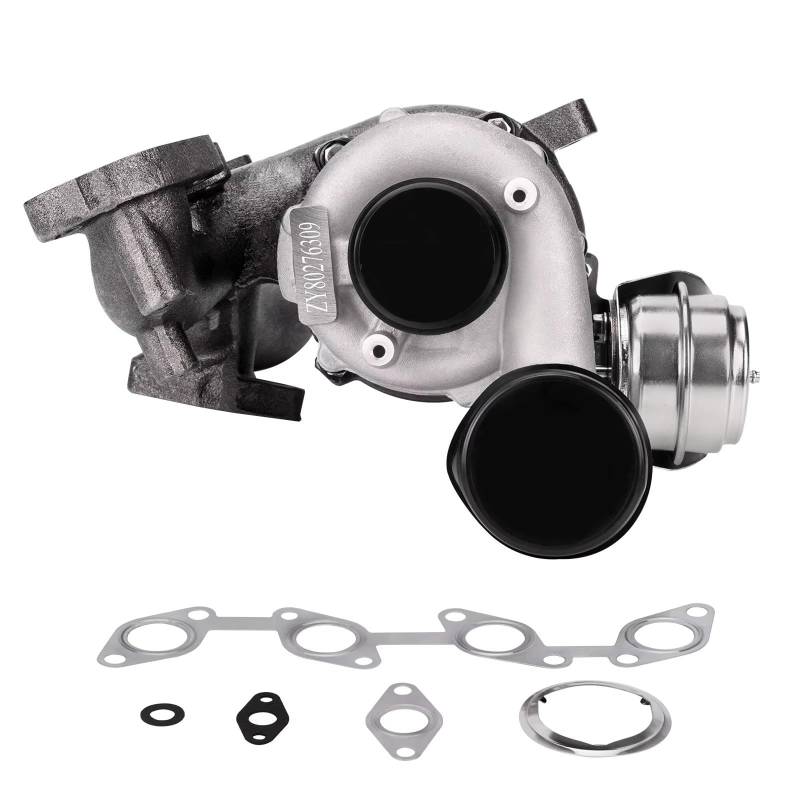 OTOZUM Turbolader Kompatibel Mit A3 140 PS 103 KW 2.0T DI BKD/AZV 2003 2004 2005 2006 2007 2008 GT1749V Turbolader 724930 724930-0001 03G253010JX 724930-10 von OTOZUM