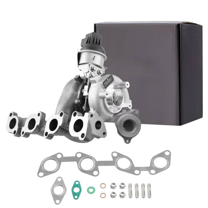 OTOZUM Turbolader Kompatibel Mit A3 L4 2.0L 2010 2011 2012 2013 Billet BV43 Für Turbo Turbolader 53039880130 03L253019N 03L253016F 03L253010 03L131111Q von OTOZUM
