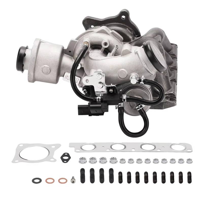 OTOZUM Turbolader Kompatibel Mit A4 2.0 TFSI (B7) BWE 200 PS 147 KW TFSI (B7) BUL 220 PS 147 KW 2005 2006 2007 2008 Turbolader 06D145701F, 06D145701FX von OTOZUM