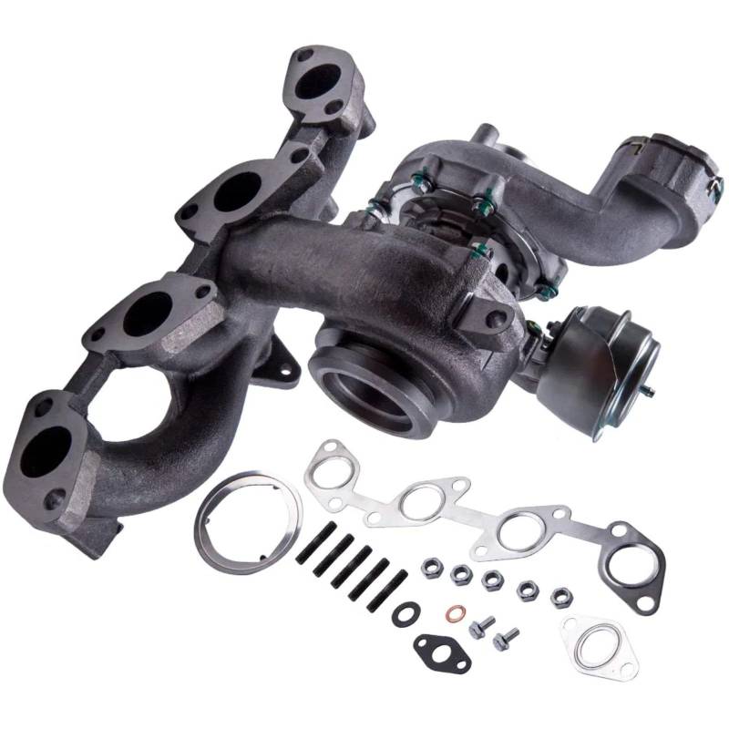OTOZUM Turbolader Kompatibel Mit Jeep Für Patriot 2.0 CRD 2003-2017 2018 2019 2020 2021 2022 2023 2024 03G253019H Turbolader Abgasturbolader von OTOZUM