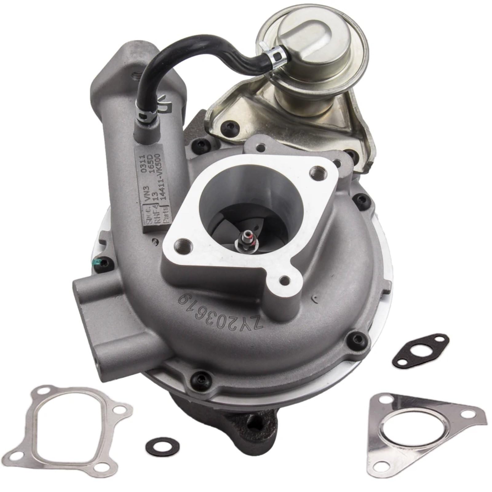 OTOZUM Turbolader Kompatibel Mit Nissan Für Frontier 2,5 L YD25DDTi, MD22 133 PS 2002-2024 Turbolader Abgasturbolader VN3; 14411-VK500 OTOZUM Turbolader Kompatibel Mit Nissan Für Frontier 2,5 L YD25DDTi, MD22 133 PS 2002-2024 Turbolader Abgasturbolader VN3; 14411-VK500 von OTOZUM