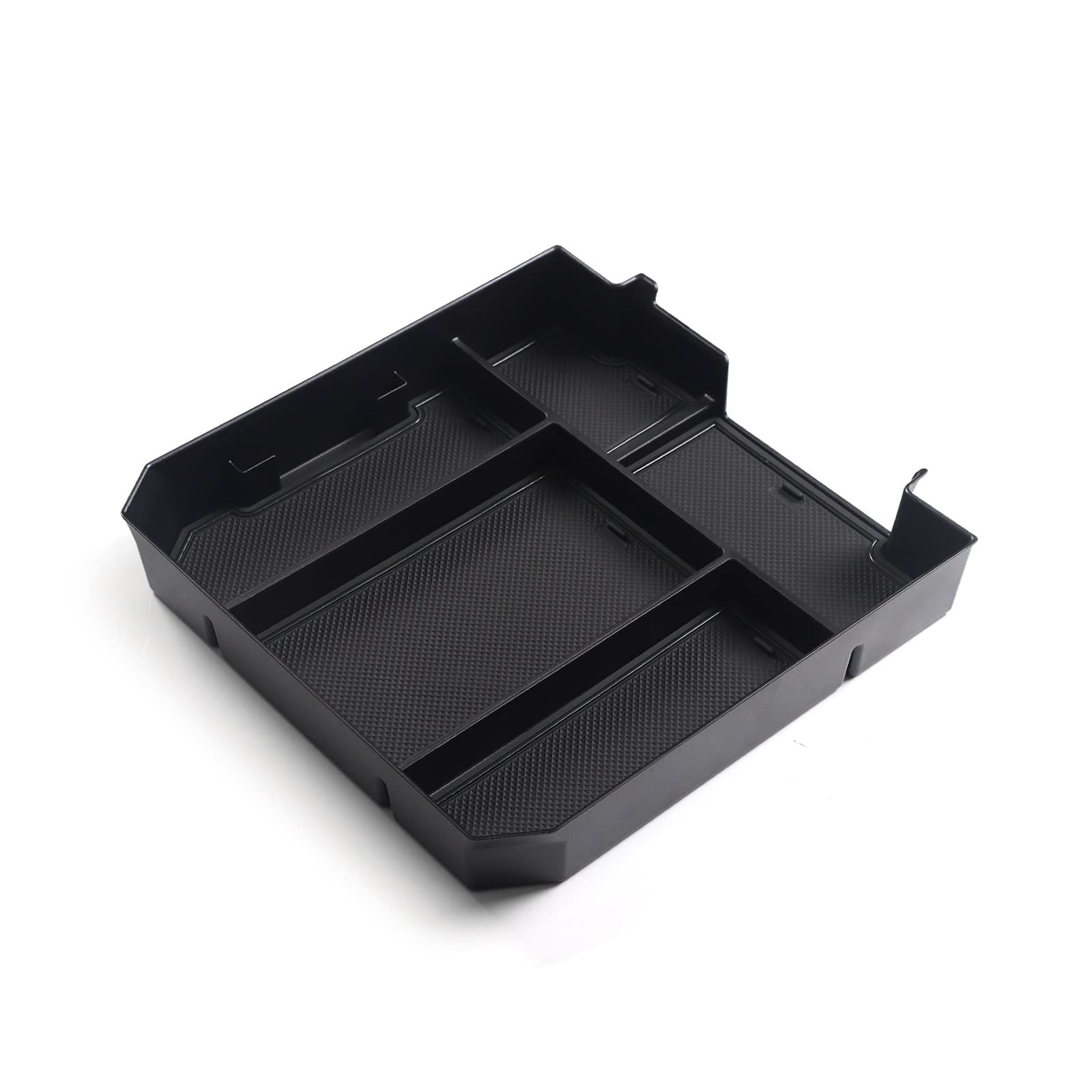 OTOZUM Zentrale Aufbewahrungsbox Kompatibel Mit Toyota Für Tundra 2022 Auto-Mittelkonsole, Armlehne, Zentraler Organizer, Ablage, Aufbewahrungsbox, Innenzubehör(Black) von OTOZUM