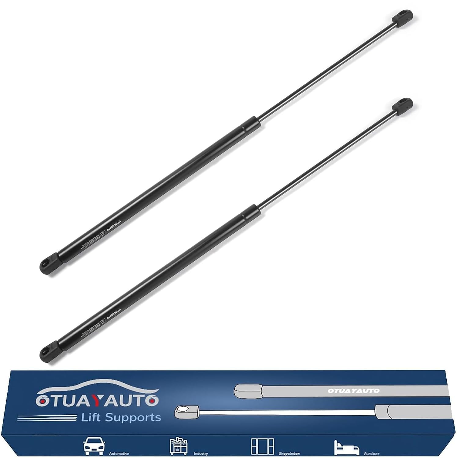 OTUAYAUTO 2 Stück Gasdruckfeder 600mm 350mm 800N, Universal Gasdruckdämpfer mit Kompressionsfeder Beschläge für Wohnwagen, Bausatz-Autos, Schranktür Kleiderschrank OTUAYAUTO 2 Stück Gasdruckfeder 600mm 350mm 800N, Universal Gasdruckdämpfer mit Kompressionsfeder Beschläge für Wohnwagen, Bausatz-Autos, Schranktür Kleiderschrank von OTUAYAUTO