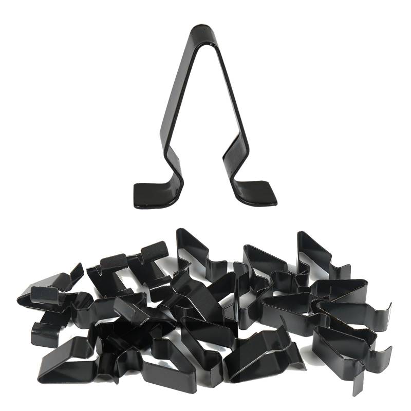 OTUAYAUTO 20 Stück Auto Innenverkleidung Metall Clips Kompatibel mit VW, Seat, Skoda, Verkleidung Befestigungsclips von OTUAYAUTO