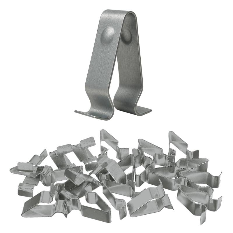 OTUAYAUTO 20 Stück Auto Innenverkleidung Metall Clips Kompatibel mit VW, Skoda, Verkleidung Befestigungsclips von OTUAYAUTO