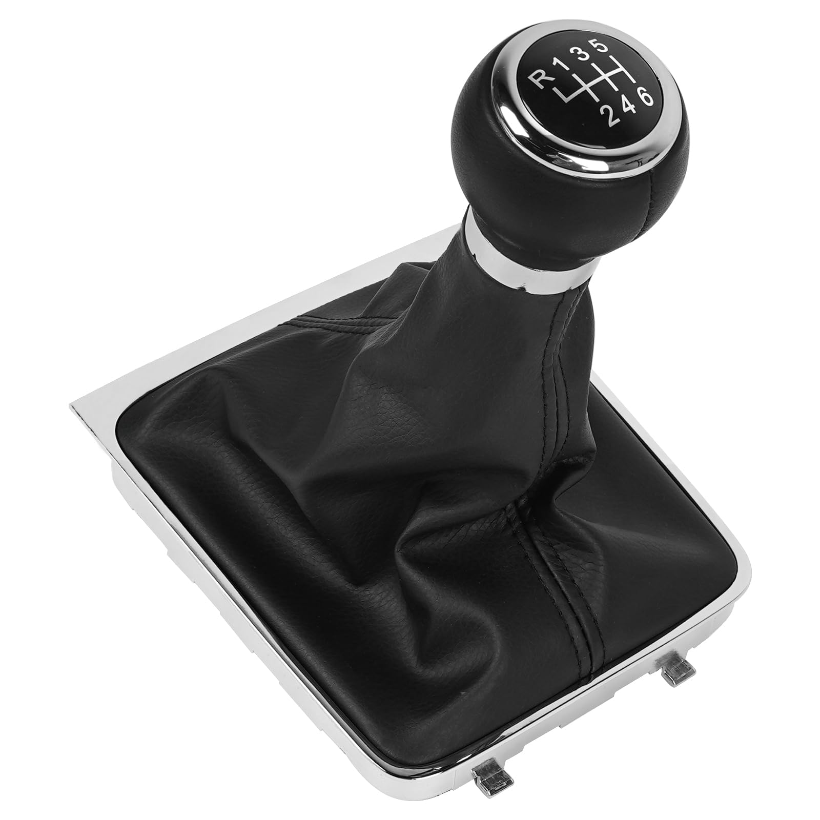 OTUAYAUTO Schaltsack Schaltmanschette mit Schaltknauf und Rahmen, als Komplettset Plug Play Ersatzteil Passend für Passat 3C, 6 Gang OEM: 3C0711113 OTUAYAUTO Schaltsack Schaltmanschette mit Schaltknauf und Rahmen, als Komplettset Plug Play Ersatzteil Passend für Passat 3C, 6 Gang OEM: 3C0711113 von OTUAYAUTO