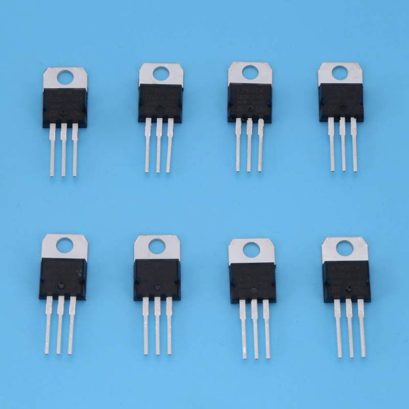 40 Stück Typen 7805 7809 7812 7815 7905 7912 7915 LM317 To-220 Transistor Sortiment Kit Set 12 * 11 * 5 Typen Ka7915 von OUCRIY