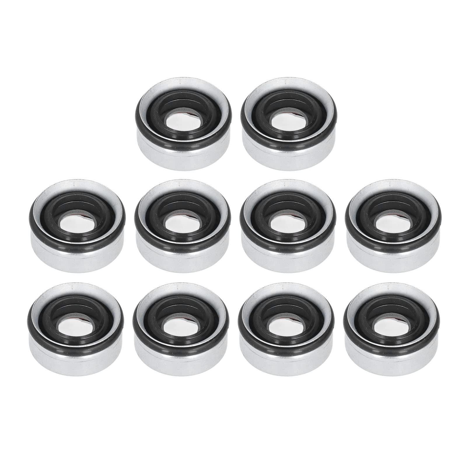 A/C Kompressor Wellendichtring, 10 Stück Auto KlimaanlageKompressoröldichtungen Kit für Sanden SD508 SD709 SD7H15 SD7V16 7SB16C DKS15CH A/C Kompressor Wellendichtring, 10 Stück Auto KlimaanlageKompressoröldichtungen Kit für Sanden SD508 SD709 SD7H15 SD7V16 7SB16C DKS15CH von OUKENS