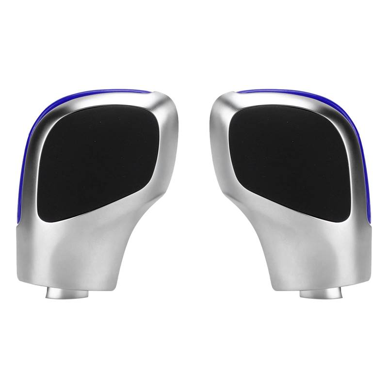 Auto Schaltknauf Abdeckung Schaltknauf Getriebe Seitenabdeckung Trim Dekoration Ersatz Für B6 B7 DSG(Blau) von OUKENS