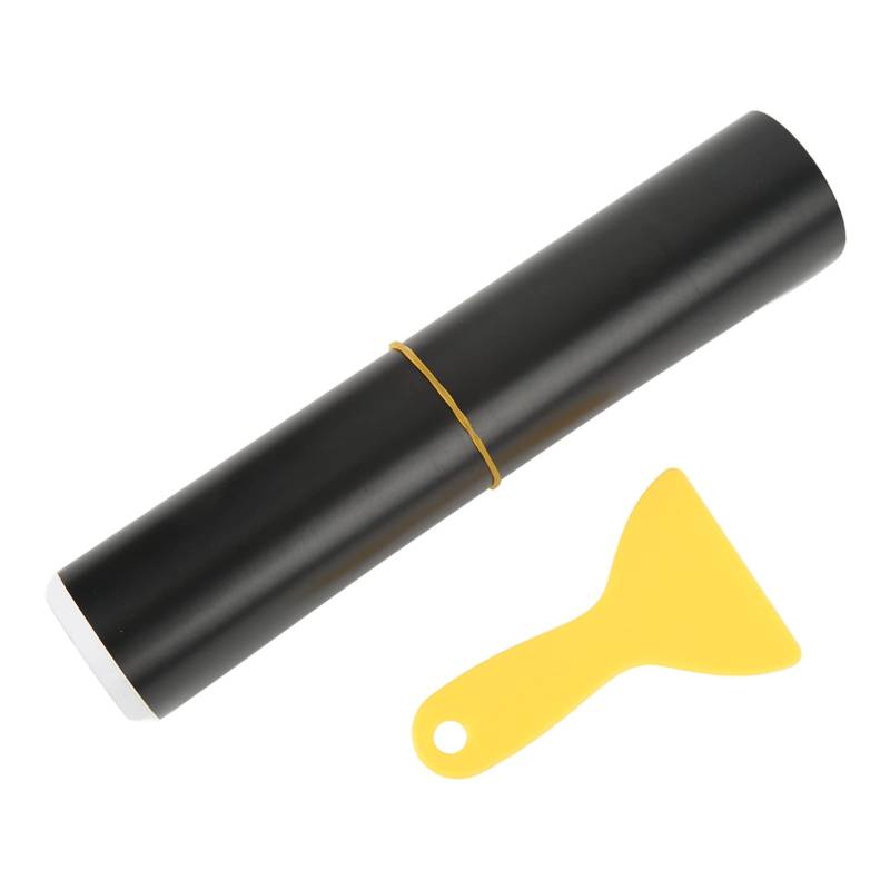 Auto-Windschutzscheiben-Sonnenschutzstreifen, Mattschwarz, 130 X 20 cm, PVC-Windschutzscheiben-Sonnenschutzaufkleber, Universell Für Autos von OUKENS