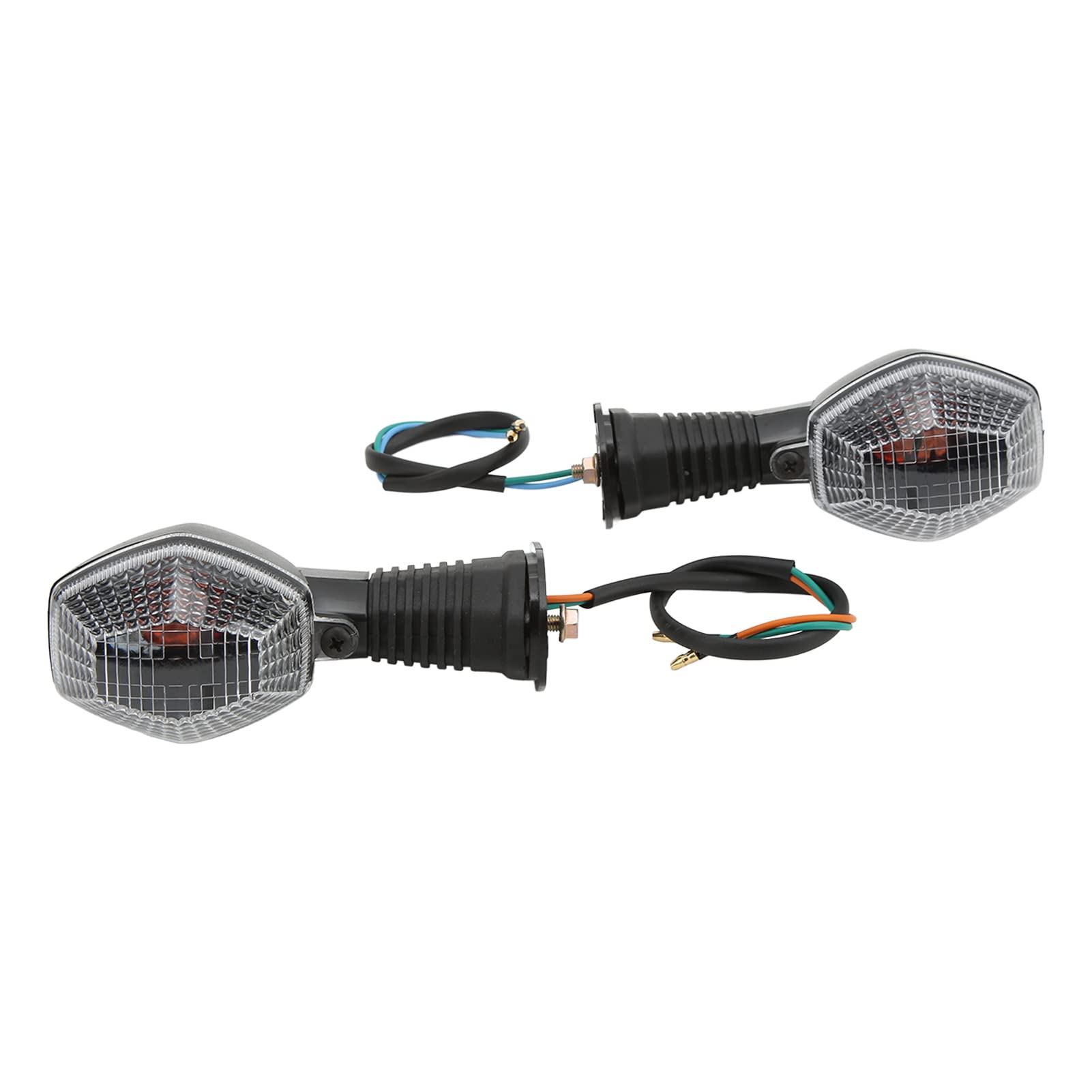 OUKENS Motorrad Frontblinker Blinker Ersatz für Suzuki DL 1000 V‑Strom 2006-2012(Transparent) von OUKENS