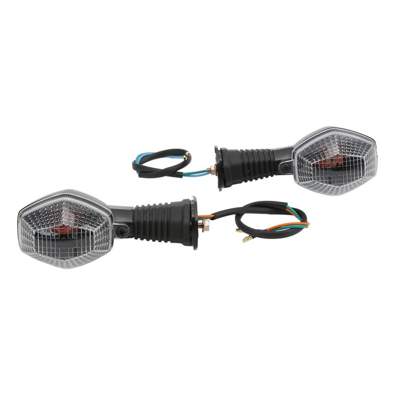 OUKENS Motorrad Frontblinker Blinker Ersatz für Suzuki DL 1000 V‑Strom 2006-2012(Transparent) von OUKENS