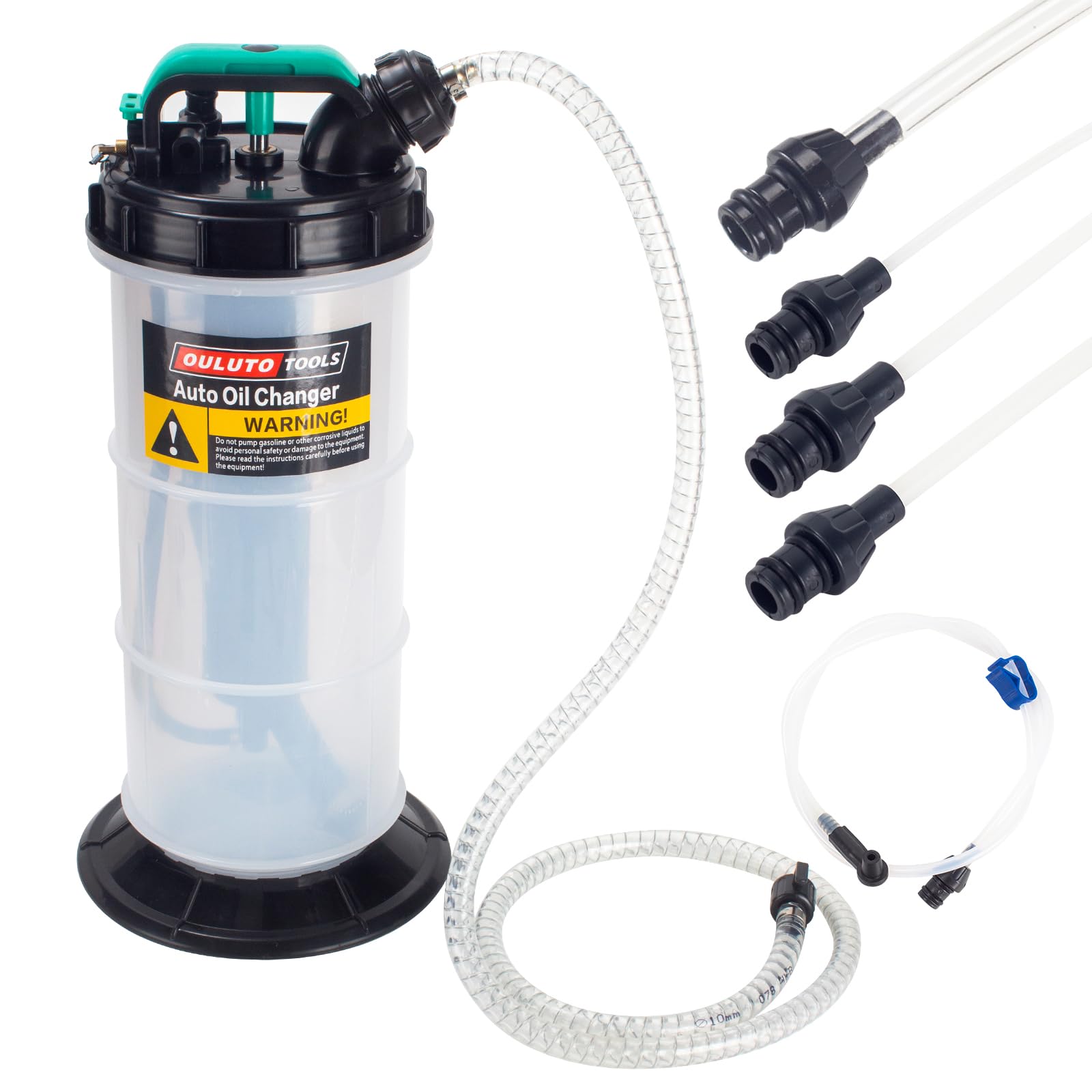 OULUTO 5.3L Manuell Ölabsaugpumpe Flüssigkeitenabsaugpumpe Absaugpumpe Handpumpe mit 6 Schläuchen,Getriebeflüssigkeit Ölpumpe Motorölpumpe OULUTO 5.3L Manuell Ölabsaugpumpe Flüssigkeitenabsaugpumpe Absaugpumpe Handpumpe mit 6 Schläuchen,Getriebeflüssigkeit Ölpumpe Motorölpumpe von OULUTO