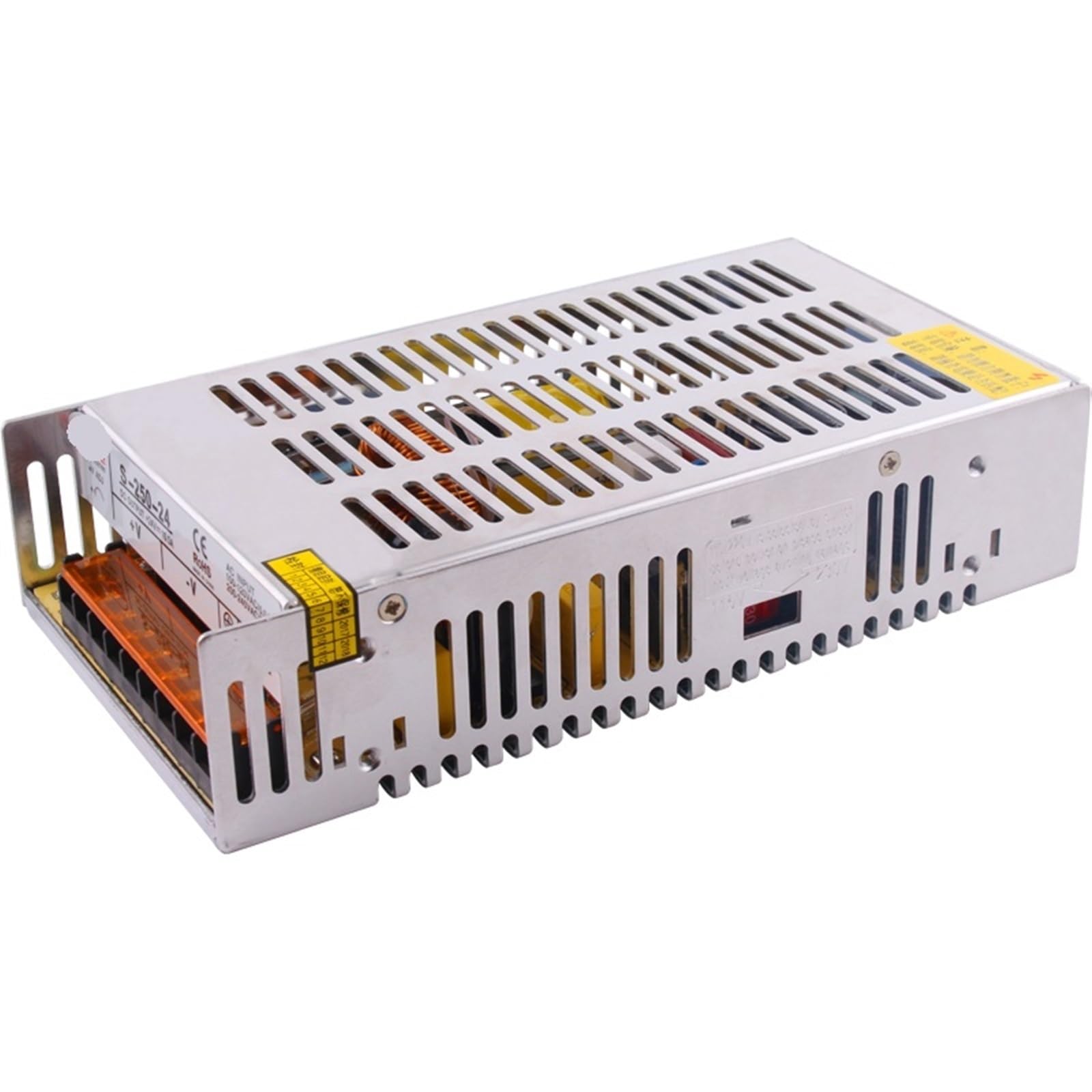S-250-24 110VAC/220VAC Zu 24VDC 10A 250W Schalt Netzteil 1Pcs(12V_250W) von OUMIFAND