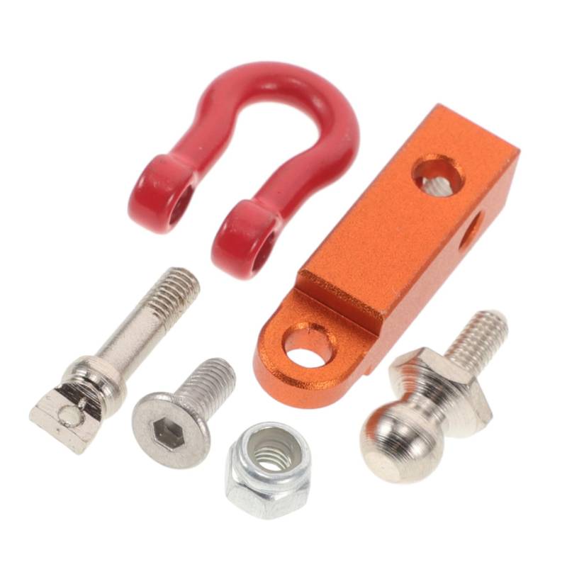 OUNONA 1Satz Car Rettungsschnallen Robuste Abschlepp Haken für Universelle Crawler Modifikationen Stilvolle Emotion Dekoration Einfache Installation Verschiedenen von OUNONA