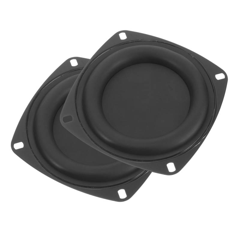 OUNONA 2Stücke Lautsprechermembran Bass Vibrationsplatten für Kfz Lautsprecher Langlebige Autozubehörteile zur Verbesserung der Klangqualität Passend für Verschiedene von OUNONA