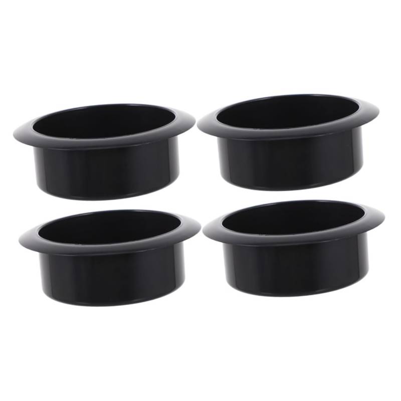 OUNONA 4 Stück Sofa Becher Halter Sofa-Liege-Griffe, Getränkehalter Liege Getränkehalter Liegegriffe Getränkehalter Sessel Getränkehalter Plastik Black Wiederverwendbar von OUNONA