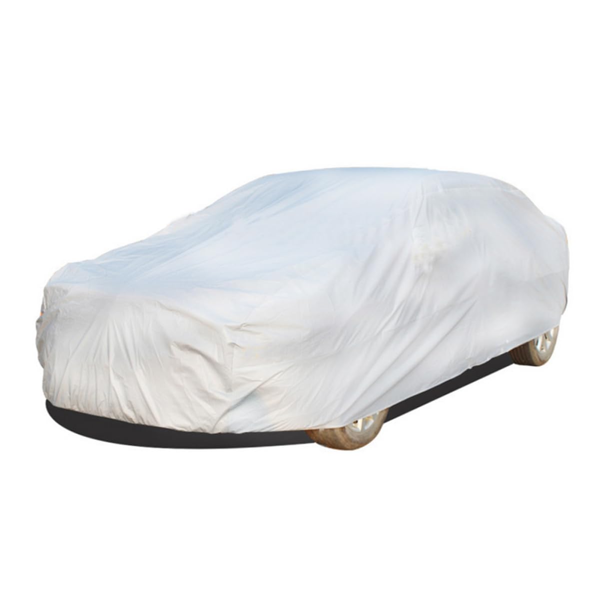 OUNONA Autoabdeckung XL wasserdichte und Staubdichte Car Cover Silber für Optimalen Sonnenschutz und Witterungsschutz für Innen und Außenbereich Schützt Regen Sonne OUNONA Autoabdeckung XL wasserdichte und Staubdichte Car Cover Silber für Optimalen Sonnenschutz und Witterungsschutz für Innen und Außenbereich Schützt Regen Sonne von OUNONA