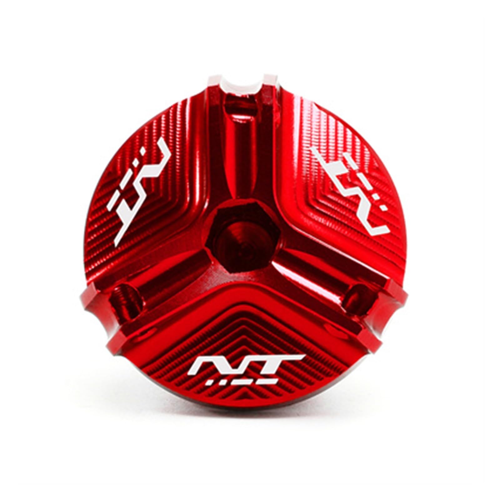 CNC-Öldeckel Motorradzubehör Hauptbremszylinderdeckel Bremsflüssigkeitsdeckel Öleinfülldeckel Für NT 1100 NT1100 2021 2022 2023 (Farbe : Rot) von OURVER