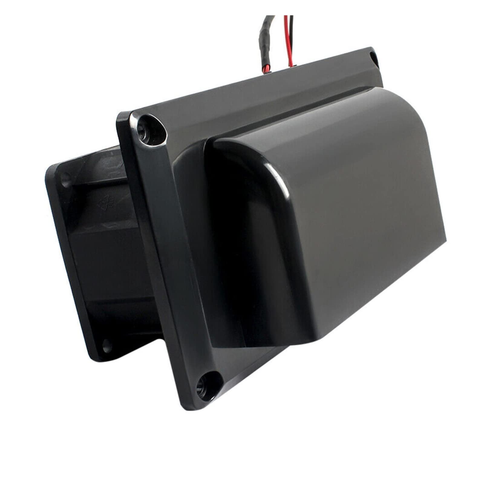 OUTFYT 12V Wohnwagen Wohnmobil Anhänger Seite Entlüfter Ventilator RV Belüftung Abluftventilator for Wohnmobil Anhänger Boot Marine Yacht Zubehör,HäLt Das Wohnmobil KüHl(Noir) von OUTFYT