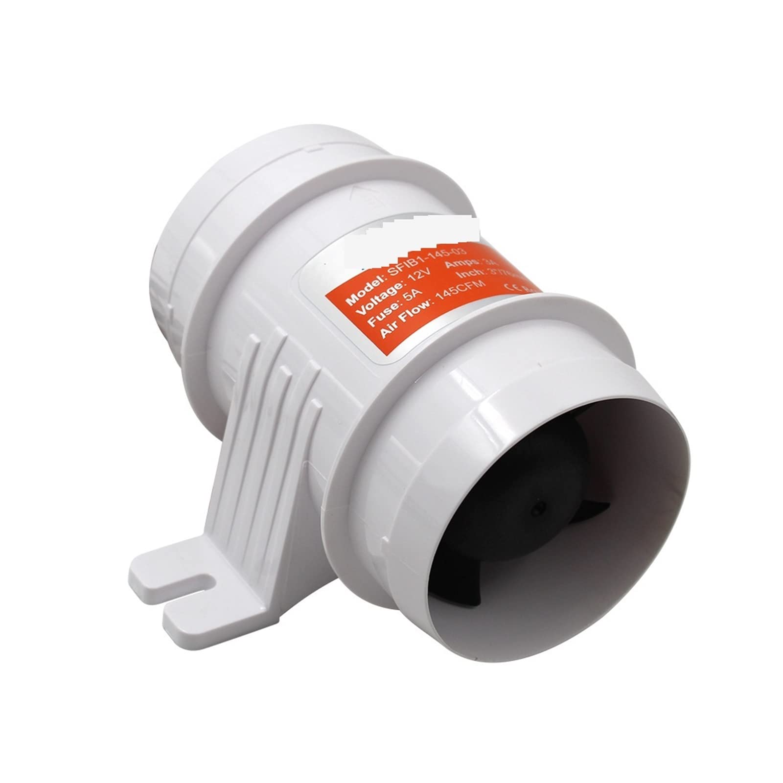 OUTFYT 12V24V DC-Lüfter Wohnmobil Yacht 3-Zoll-Lüfter Abluftventilator Batterielüfter Abluft 145CFM,HäLt Das Wohnmobil KüHl(12V,4 inches) von OUTFYT