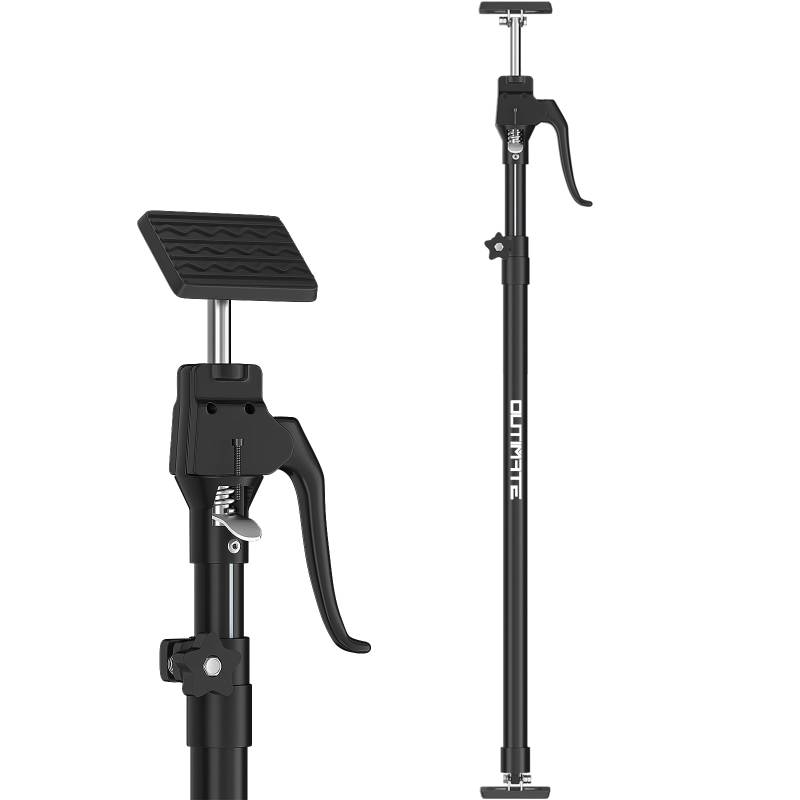 OUTIMATE Deckenstütze & Montagestütze Schwerlast, Schrankheber für die Montage mit 70 kg Tragkraft, verstellbare Teleskopstange von 125 cm bis 290 cm, 1 Stück von OUTIMATE
