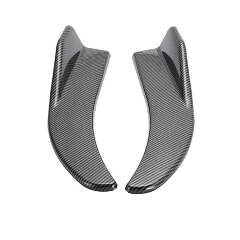 Auto Heckspoiler 1 Paar Auto-Hinterstoßstangen-Lippenschutz Seitenschwellerabdeckung Auto-Eckstoßstangenschutz Mit Schrauben Universelle Passform Heckspoiler Flügel(Style2 Carbon) von OUVECR