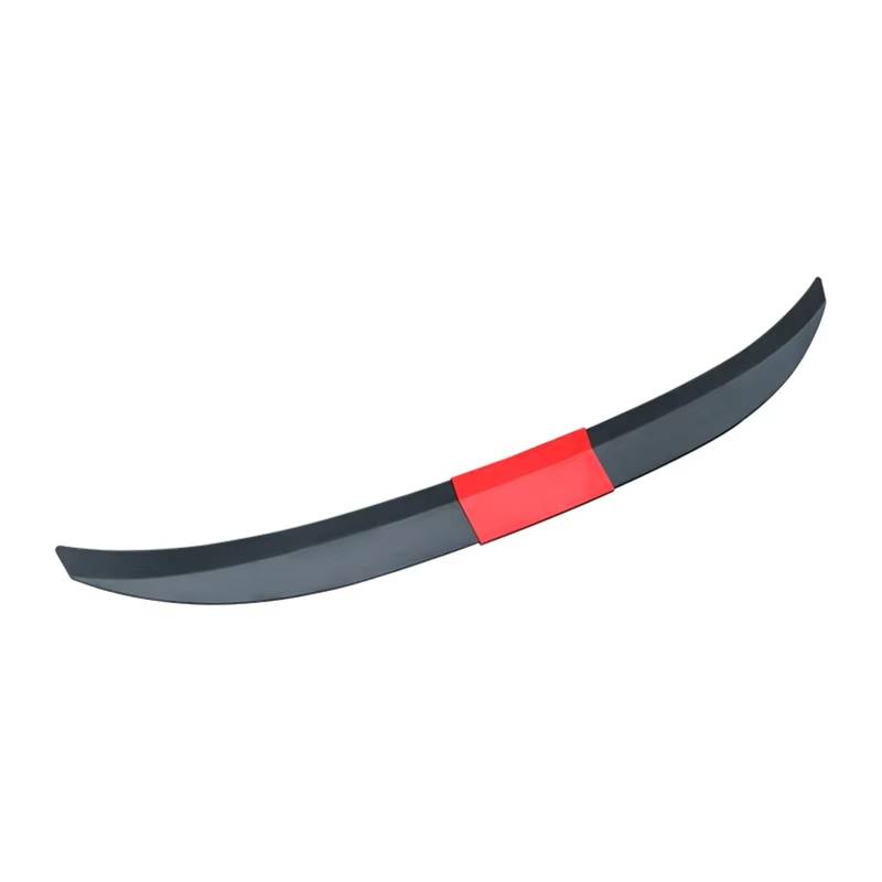 Auto Heckspoiler 3Pcs Universal Einstellbare Trunk Tail Heckspoiler Spoiler Heckspoiler Flügel(Black and red Part) von OUVECR