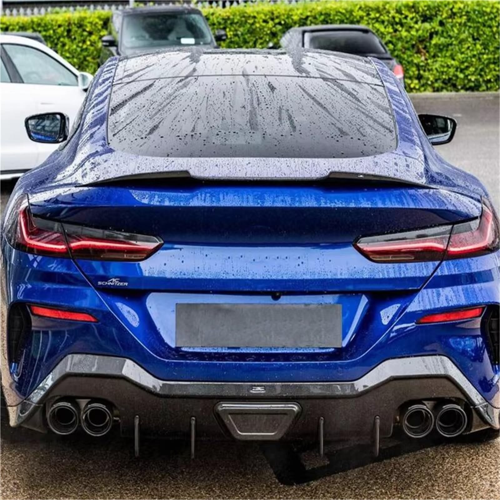 Auto Heckspoiler Für 8 Series G16 F93 M8 4 Tür 2018 Zu Up Hinten Stamm Flügel Deckel Spoiler Heckspoiler Flügel(Gloss Black) von OUVECR