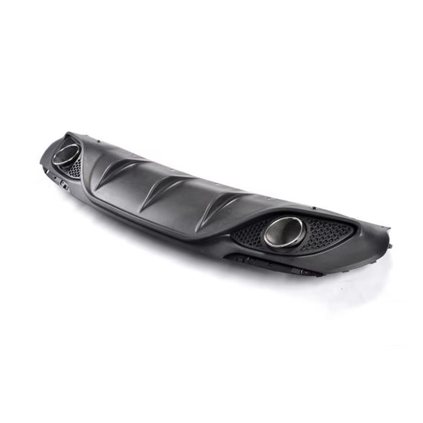 Auto Heckspoiler Für Alfa Für Romeo Für Giulia Base 2017-2022 Auto Heckstoßstange Lip Diffusor Spoiler Mit Auspuffspitzen Heckspoiler Flügel(Without reflectors) von OUVECR