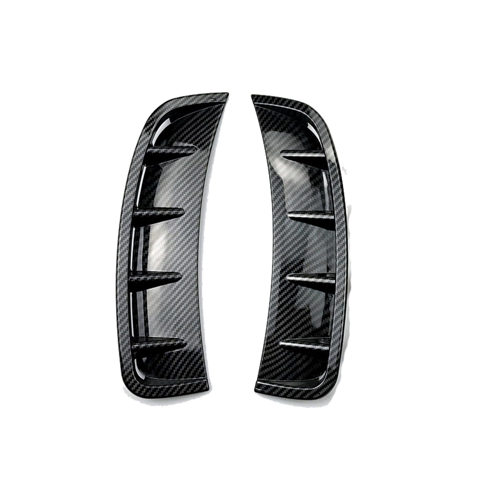 Auto Heckspoiler Für Benz A-Klasse Schrägheck-Limousine W177 AMG 2019 Bis Up Line Universal Frontstoßstange Seitenverkleidung Lippenspoiler ABS Heckspoiler Flügel(Carbon Fiber) von OUVECR