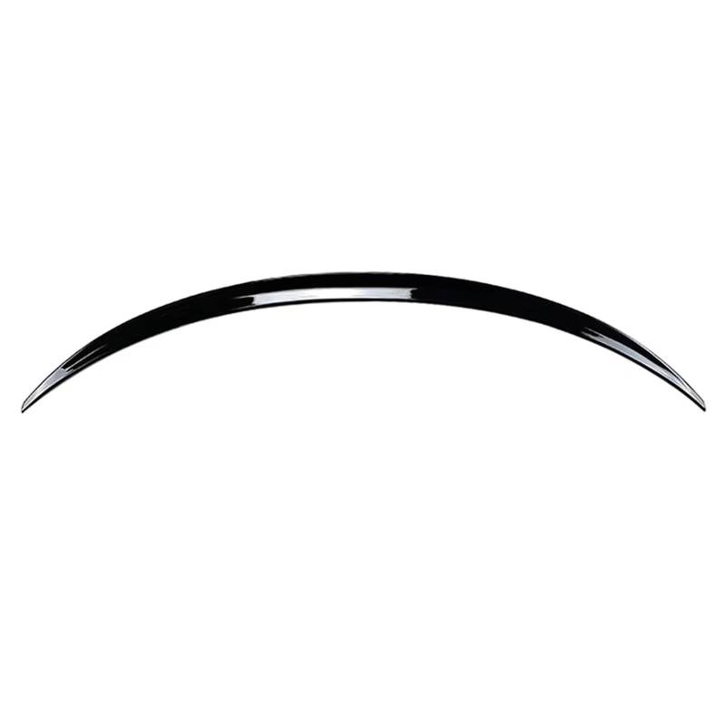 Auto Heckspoiler Für Benz E Coupe W238 C238 Für AMG E200 E400 2016 Bis Up Auto Heckflügel ABS Spoiler Glänzend Schwarz Carbon Fiber Look Body Kit Heckspoiler Flügel(Glossy Black) von OUVECR