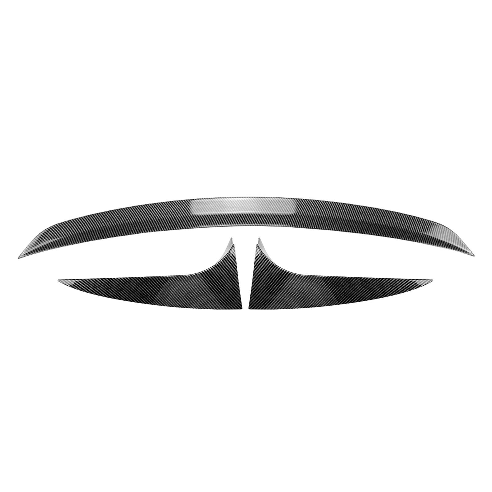 Auto Heckspoiler Für Benz Für CLA-Klasse Für Schießen Für Bremse X117 2013-2019 Heck Heckdach Und Seitenspoilerflügel Kofferraum Heckklappe Obere Splitterlippe Heckspoiler Flügel(Carbon Fiber Look) Auto Heckspoiler Für Benz Für CLA-Klasse Für Schießen Für Bremse X117 2013-2019 Heck Heckdach Und Seitenspoilerflügel Kofferraum Heckklappe Obere Splitterlippe Heckspoiler Flügel(Carbon Fiber Look) von OUVECR
