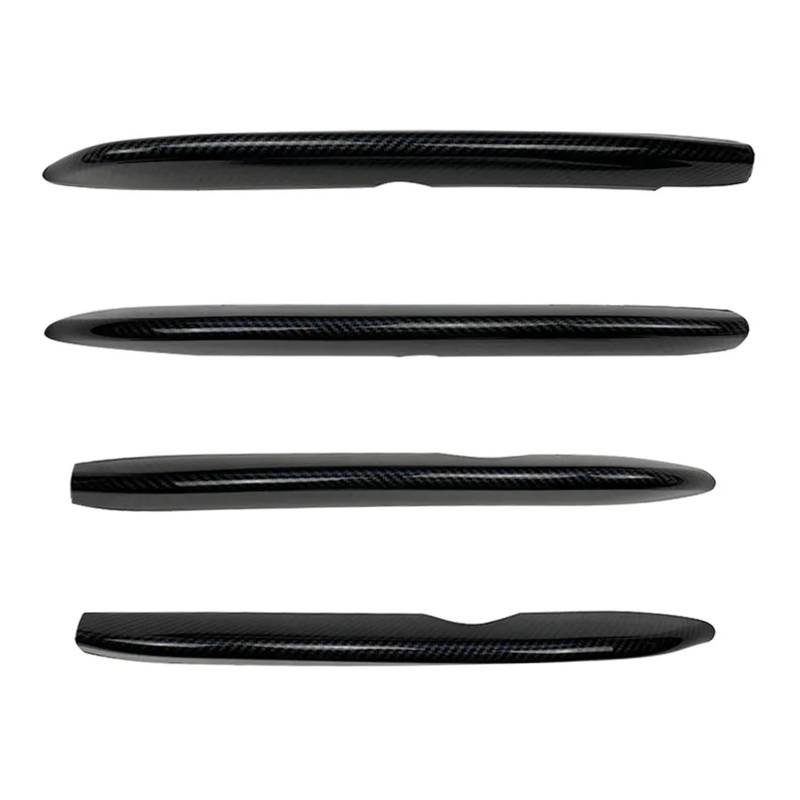 Auto Heckspoiler Für Benz Für CLA W118 C118 CLA35 2020 Bis Up Front Stoßstange Air Vent Splitter Canard Spoiler Grille Glänzend Schwarz Carbon Look Heckspoiler Flügel(Carbon Look) von OUVECR