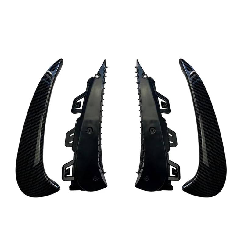Auto Heckspoiler Für Benz H247 GLA200 GLA220 GLA260 GLA35 GLA45 Für AMG Linie 2020 Zu Up Hinten Lip Bumper Spoiler Canards Splitter Windy Blade Heckspoiler Flügel(Carbon Fiber) von OUVECR