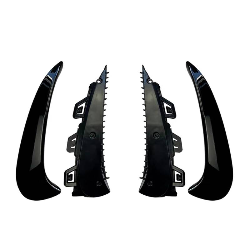 Auto Heckspoiler Für Benz H247 GLA200 GLA220 GLA260 GLA35 GLA45 Für AMG Linie 2020 Zu Up Hinten Lip Bumper Spoiler Canards Splitter Windy Blade Heckspoiler Flügel(Gloss Black) von OUVECR