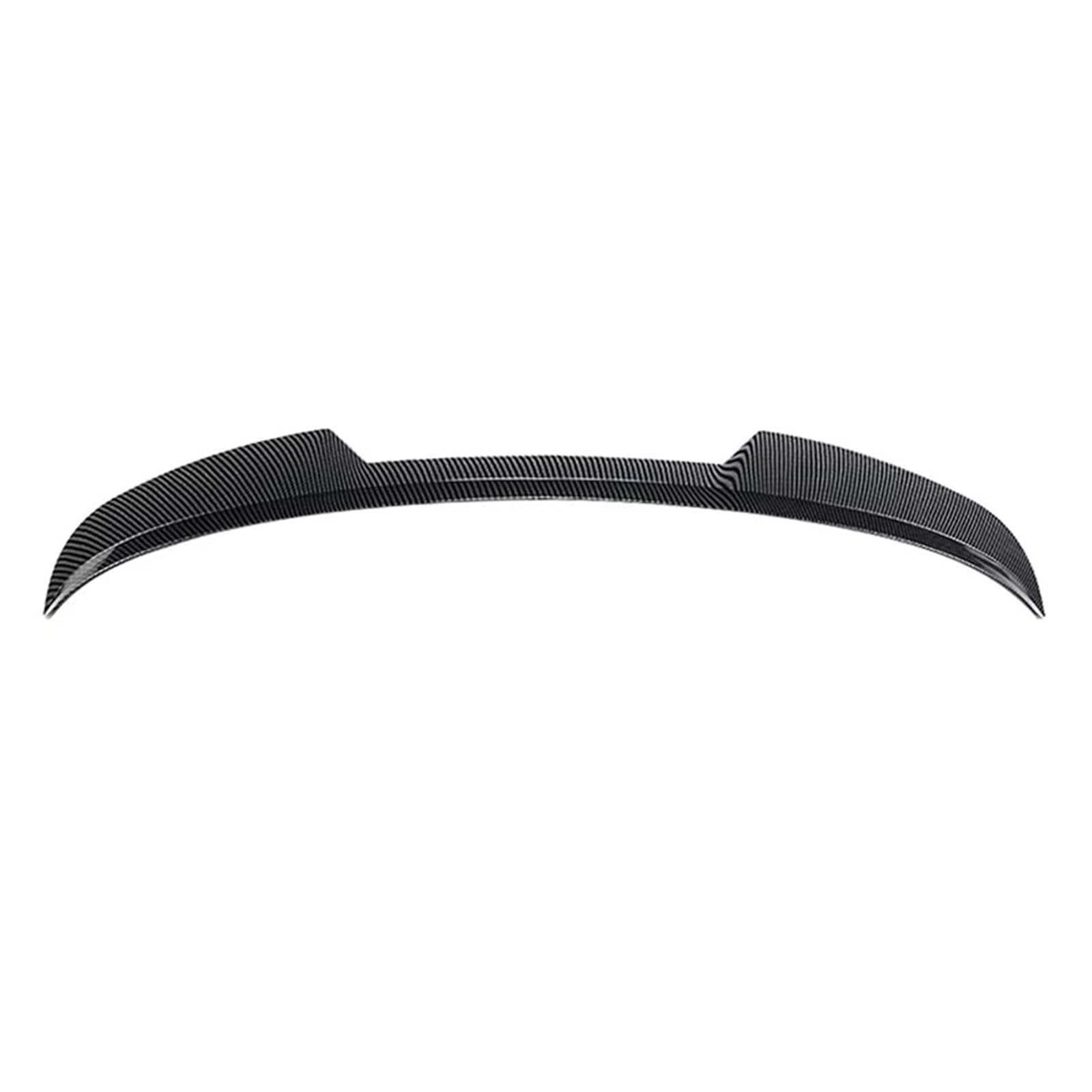 Auto Heckspoiler Für Ford Für Fiesta Für ST-Line MK6 MK6.5 2008-2017 ABS Auto Heckspoilerlippe Glänzend Schwarz Carbon Fiber Body Kit Heckspoiler Flügel(Carbon Fiber Look) von OUVECR