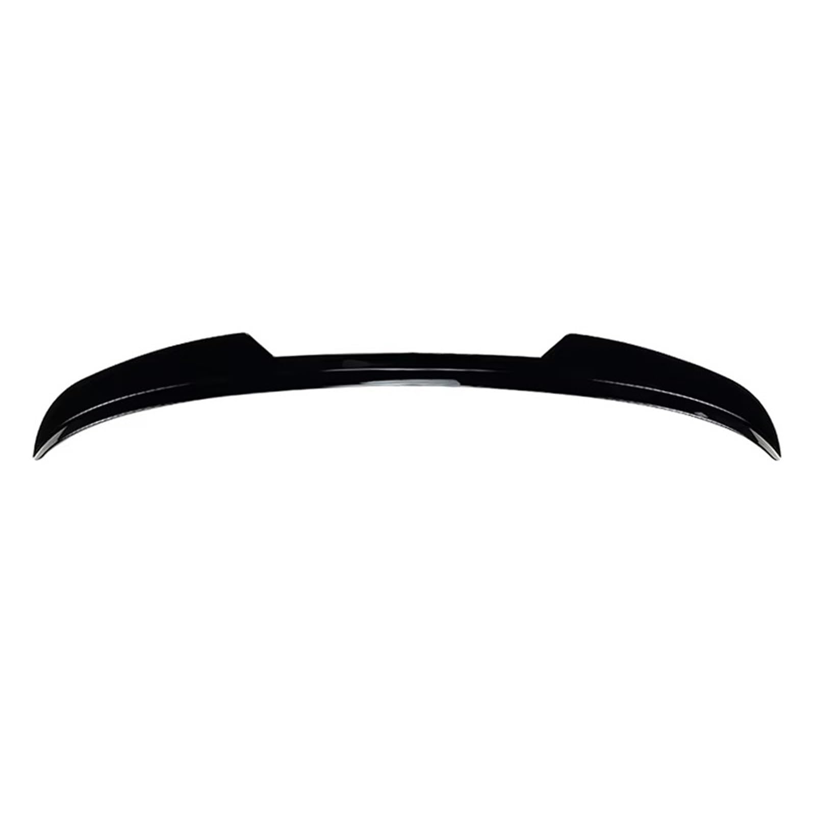 Auto Heckspoiler Für Ford Für Fiesta Für ST-Line MK6 MK6.5 2008-2017 ABS Auto Heckspoilerlippe Glänzend Schwarz Carbon Fiber Body Kit Heckspoiler Flügel(Glossy Black) von OUVECR