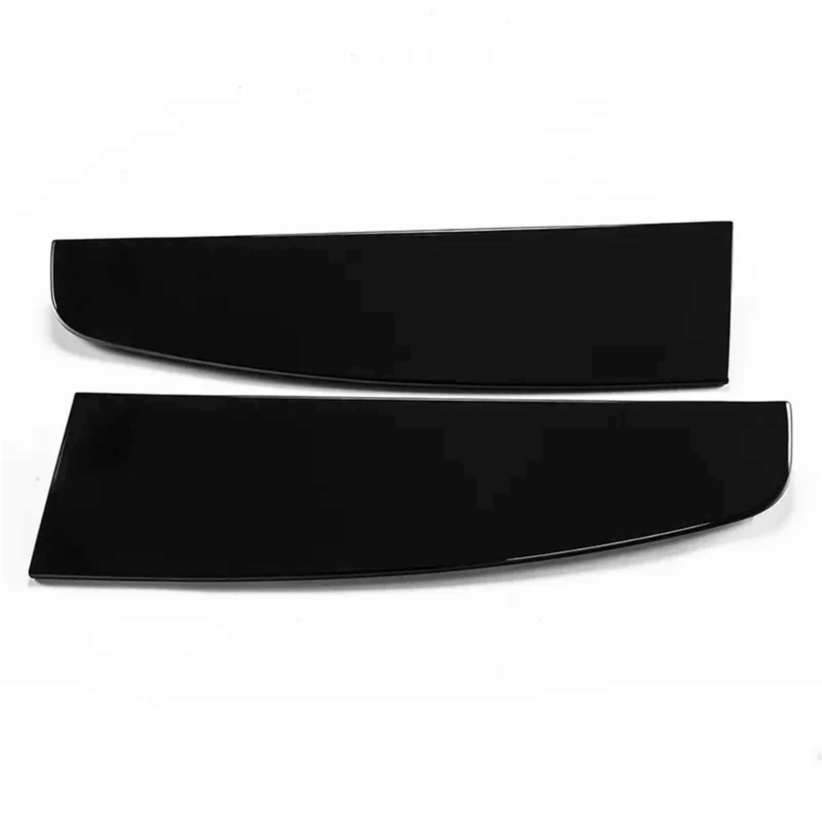 Auto Heckspoiler Für Ford Für Transit Custom Mk8 2012-2022 Doppeltür-Heckspoilerspoiler, Glänzend Schwarz Oder Carbonfaser-Look, Bodykit Heckspoiler Flügel(Glossy Black) von OUVECR
