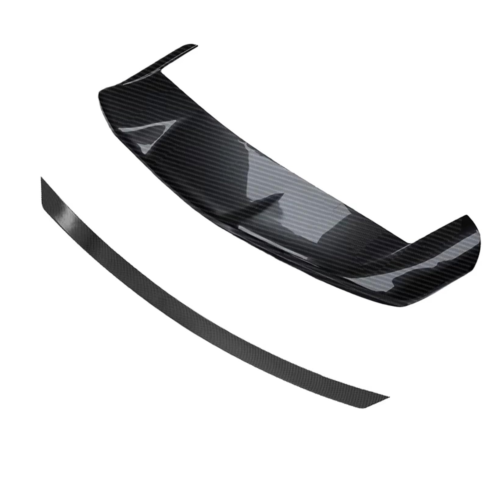 Auto Heckspoiler Für Land Für Rover Für Range Für Rover Für Vogue L461 2023 + Heckspoiler Kofferraumflügellippe Heckspoiler Flügel(Mid Roof Carbon Look) von OUVECR