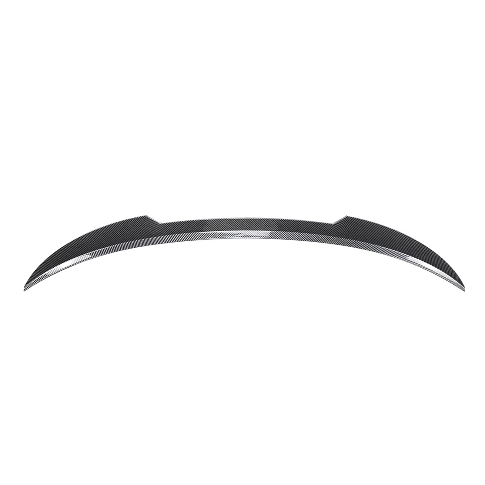Auto Heckspoiler Für Q3 F3 Sportback 2019 2020 2021 2022 2023 2024 Hinten Mittel Spoiler Flügel Auto Schwanz Trunk Deckel Zentrum Splitter Lippe Heckspoiler Flügel(Carbon Fiber Look) von OUVECR