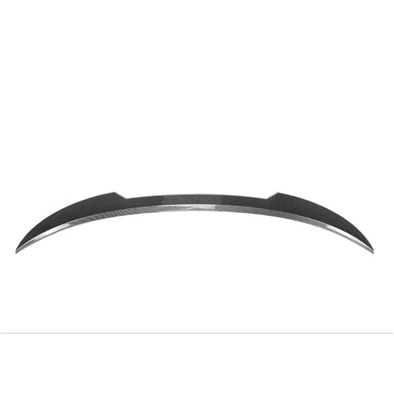 Auto Heckspoiler Für Q3 F3 Sportback 2019 2020 2021 2022 2023 2024 Hinten Stamm Deckel Top Mid Flügel Spoiler Lip Tuning Heckspoiler Flügel(Carbon Look) von OUVECR