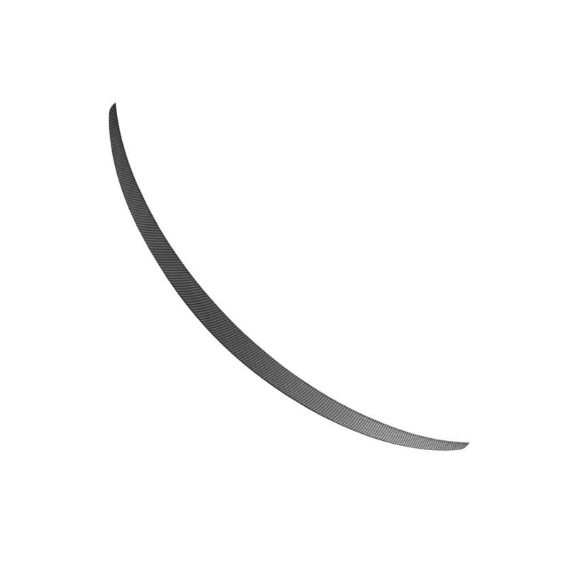 Auto Heckspoiler Für Tesla Für Model Y Für Model 3 2017 2018 2019 2020 2021 2022 2023 2024 Real Carbon Fiber Trunk Wing Spoiler Heckspoiler Flügel(H3 2024 Matte Carbon) von OUVECR