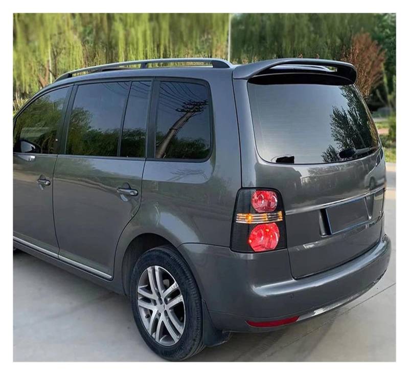 Auto Heckspoiler Für VW Für Touran 2009 2010 2011 2012 2013 2014 ABS Kunststoff Auto Heckflügel Heckspoiler Heckspoiler Flügel(Glossy Black) von OUVECR