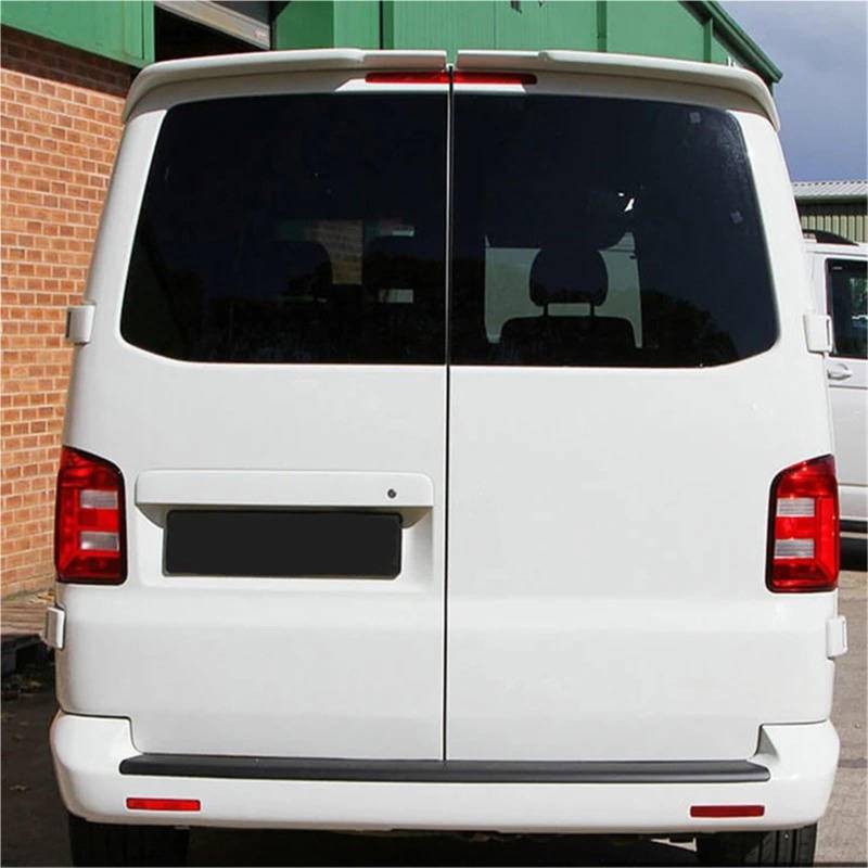 Auto Heckspoiler Für VW T5 T5.1 T6 T6.1 Spoiler Doppeltür Scheune Twin Heckdach Flügelspoiler Heckspoiler Flügel(Weiß) von OUVECR