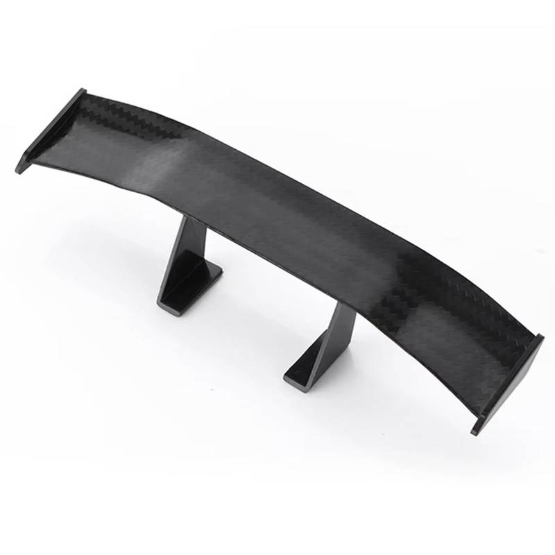 Auto Heckspoiler Universal Mini Spoiler 3D Heckspoiler Heckspoilerlippe Spoiler Aufkleber Auto Außen Lustiges Zubehör Dekoration Carbonfaser-Optik Heckspoiler Flügel von OUVECR