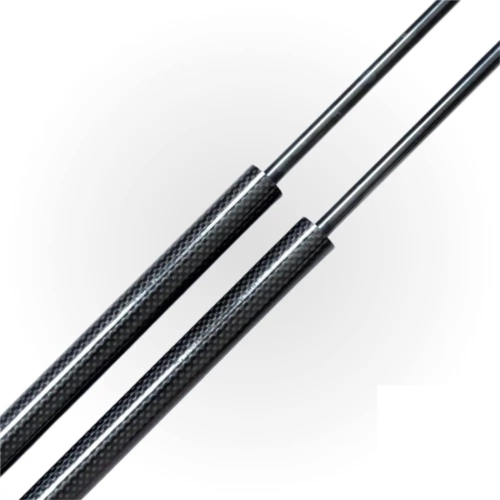 Heckklappendämpfer Für Chevrolet Für Suburban Für Tahoe SUV 2007-2014 Lift Unterstützt Gas Frühling Heckklappe Boot Stoßdämpfer Kofferraum Gasfeder(Black Carbon Fiber) von OUVECR