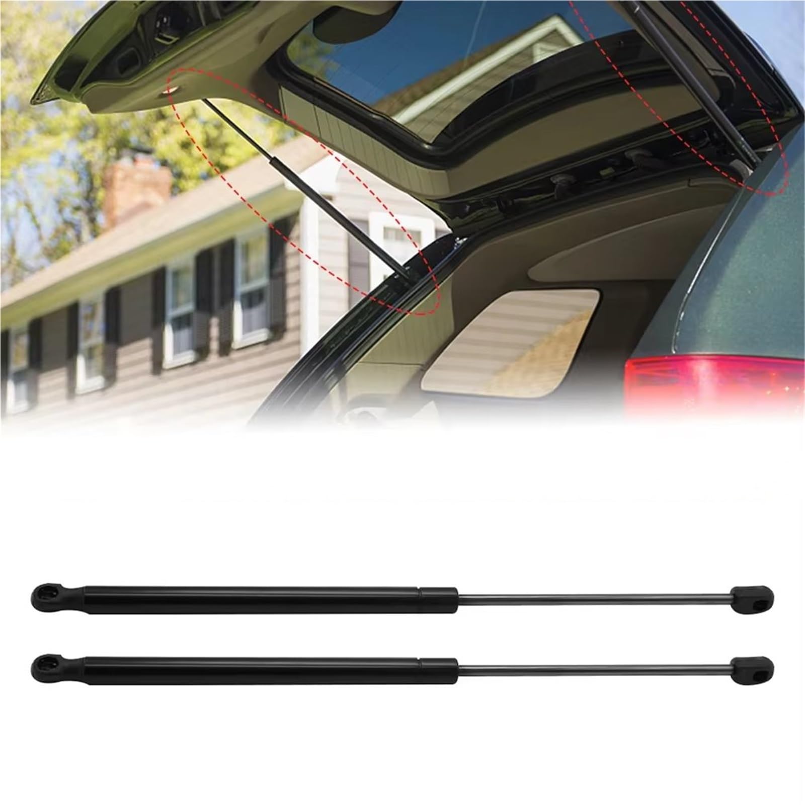 Heckklappendämpfer Für Ford Für Focus Mk2 Fließheck 04-10 2 Stücke Hinten Heckklappe Boot Gas Quellen Streben Ersatz Shock Lift Unterstützt Stange Bar Kofferraum Gasfeder Heckklappendämpfer Für Ford Für Focus Mk2 Fließheck 04-10 2 Stücke Hinten Heckklappe Boot Gas Quellen Streben Ersatz Shock Lift Unterstützt Stange Bar Kofferraum Gasfeder von OUVECR