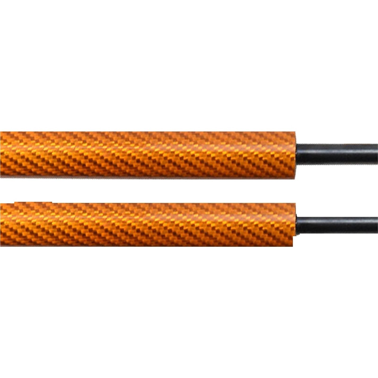 Heckklappendämpfer Für Kia Für Mohave Für Borrego SUV 2009-2019 Kofferraum Gasdruckfedern Federn Dämpfer Kofferraum Gasfeder(Orange Carbon Fiber) von OUVECR
