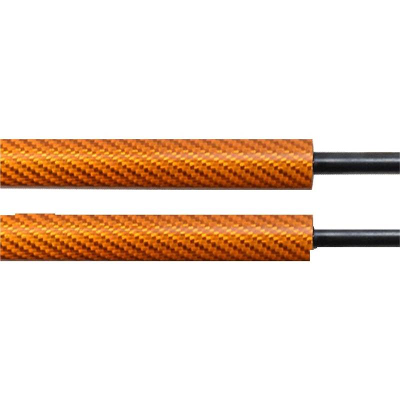 Heckklappendämpfer Für Kia Für Mohave Für Borrego SUV 2009-2019 Kofferraum Gasdruckfedern Federn Dämpfer Kofferraum Gasfeder(Orange Carbon Fiber) von OUVECR